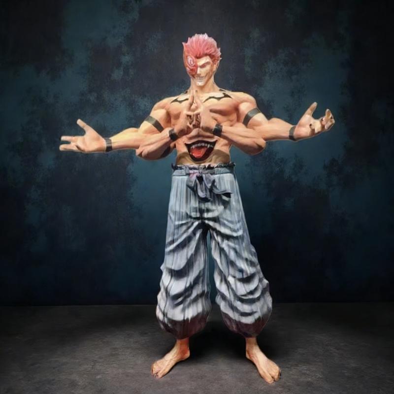 30 см Jujutsu Kaisen Король Проклятий GK Рёмен Сукуна ПВХ Фигурки Изысканная Статуя Аниме Модель Игрушка Домашнее Украшение Коллекционный Подарок