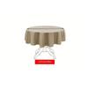 Transparent Table Protector Tablecloth Lock Edge Round Waterproof Oil Resistant PVC Cover Stain Proof Wipeable Room Decorative