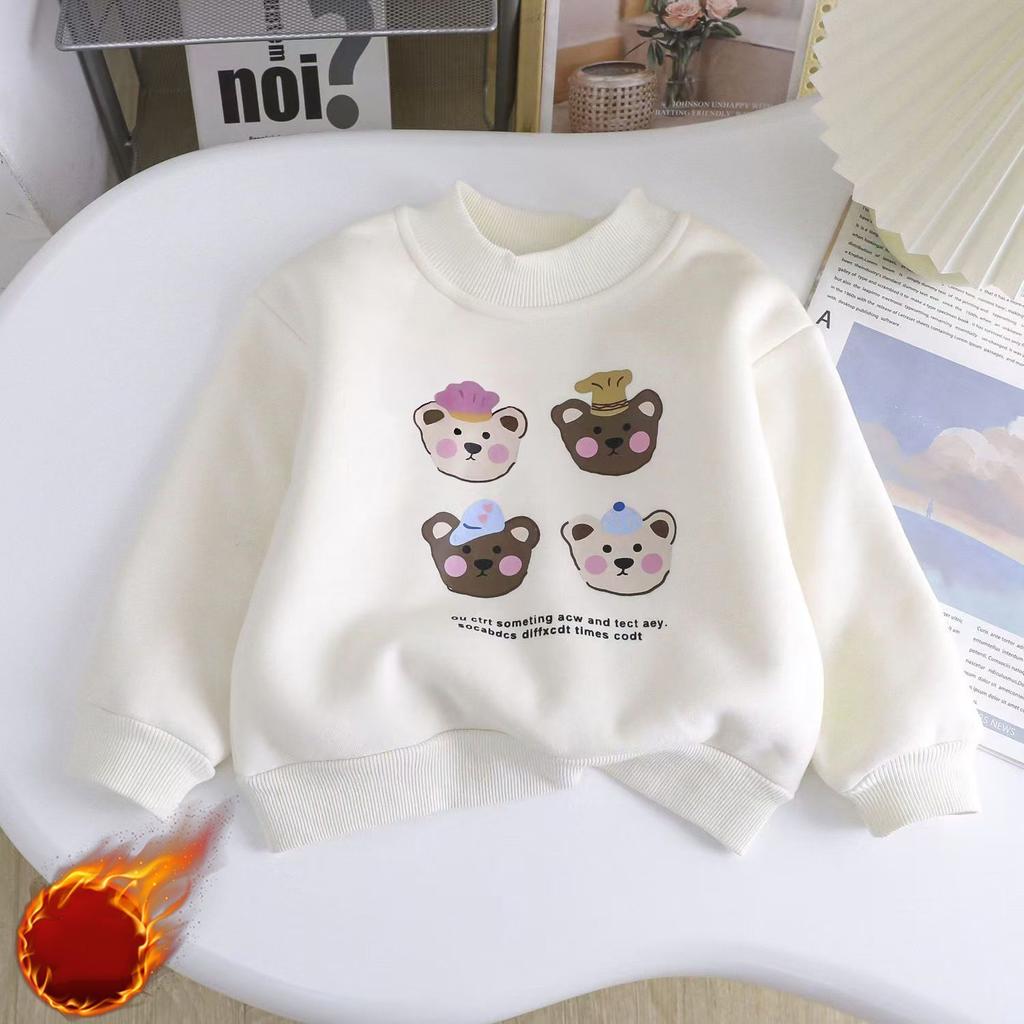 Girls Baby Bottoming Shirt Spring Autumn Winter Long Sleeve T-Shirt for Girls Cartoon Teen Children Fashion Outwear Clothes Tops