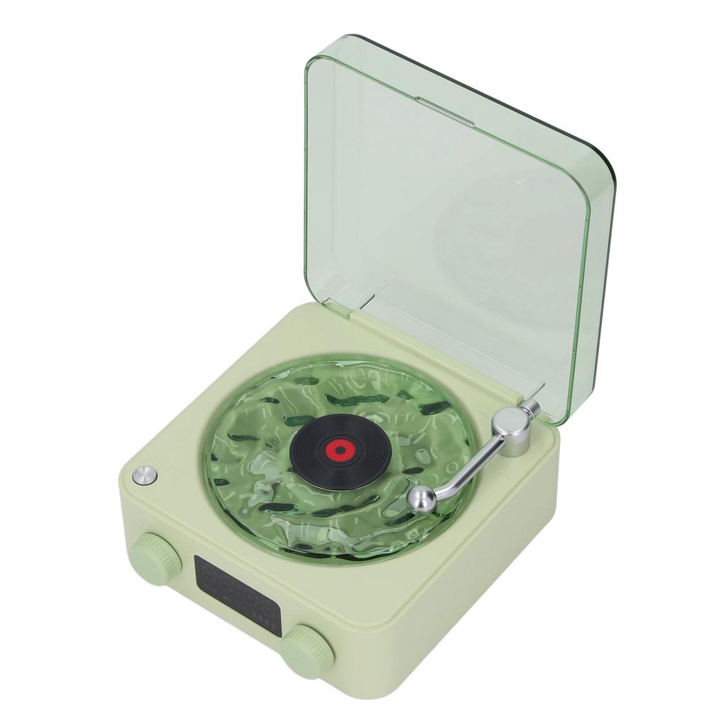 Машина белого шума с будильником, ночником, домашним декором, звуковая машина для прикроватной тумбочки, зеленая