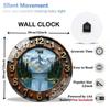 12 Inch Large Glass Wall Clock Engineered for Long-Term Reliability and Performance