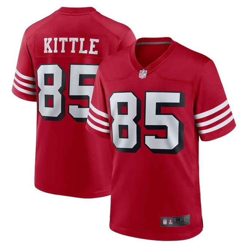 NFL San Francisco 49ers Kittle Football Jersey Mens Sports Game Fan Apparel