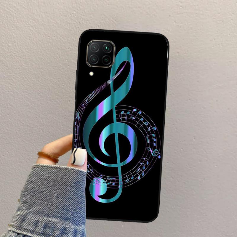 Музыкальная нота Музыкальная нота Для Huawei Nova Y73 Y72 Y61 Y91 Y70 Y60 Y90 12s 12i 11i 8i 9 10 SE P30 P40 Lite P60 Pro Чехол
