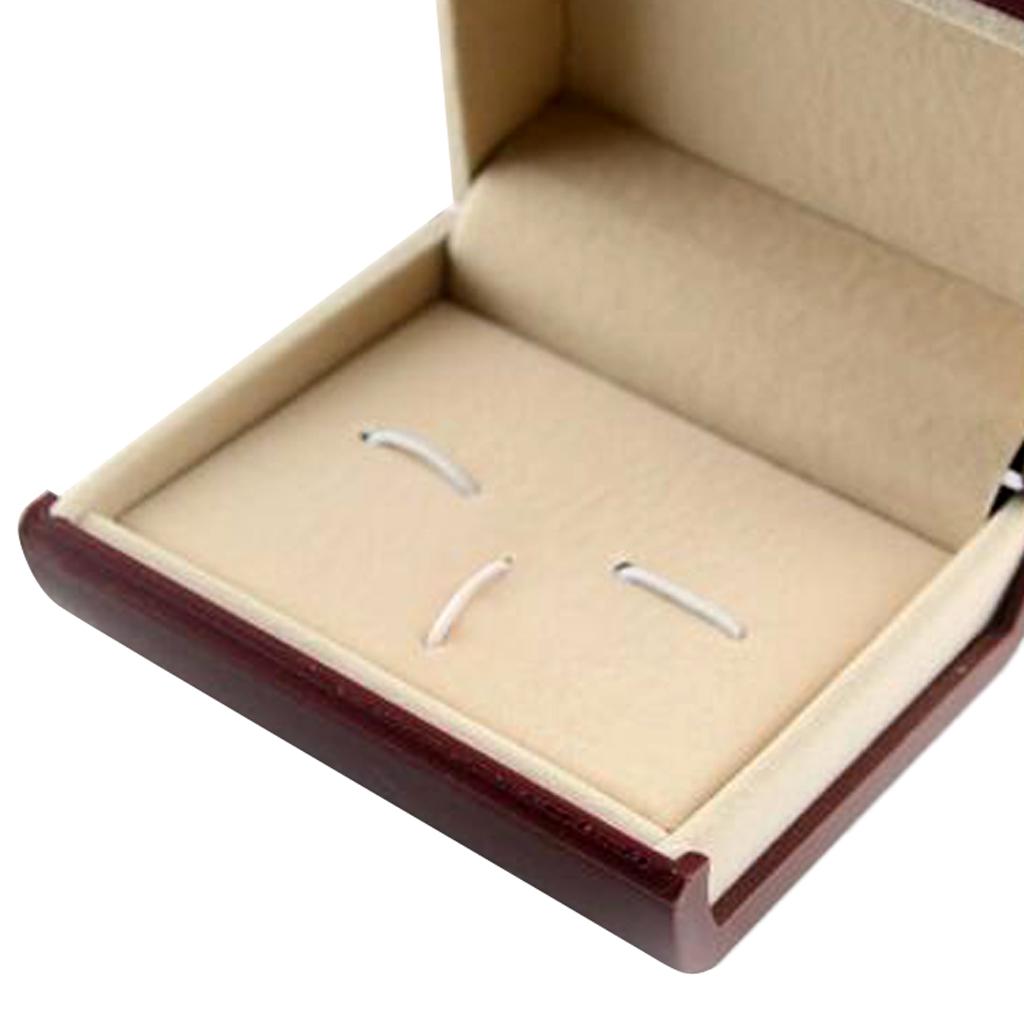 Коробка для хранения запонок и запонок для галстука, черная запонка