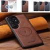 Faux Leather Phone Case For Magsafe Magnetic Wireless Charging Frosted Feel For Samsung S26 S25 Ultra S24 S23 S22 Cover