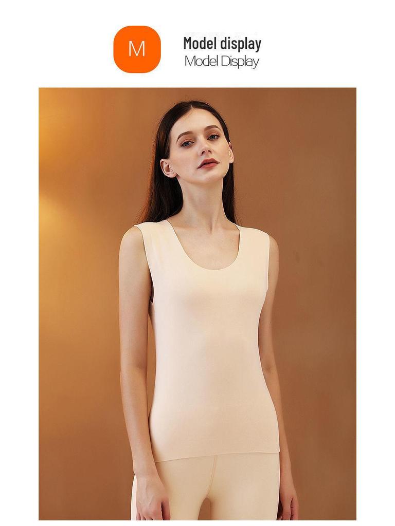 Парный терможилет из немецкого бархата и бесшовная нижняя рубашка