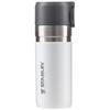 STANLEY Go Series Vacuum Slim Bottle, 0.37L, White, Insulated Stainless Steel Water Bottle, Outdoor Use, Warranty Included, 10124-009 (Official Japane