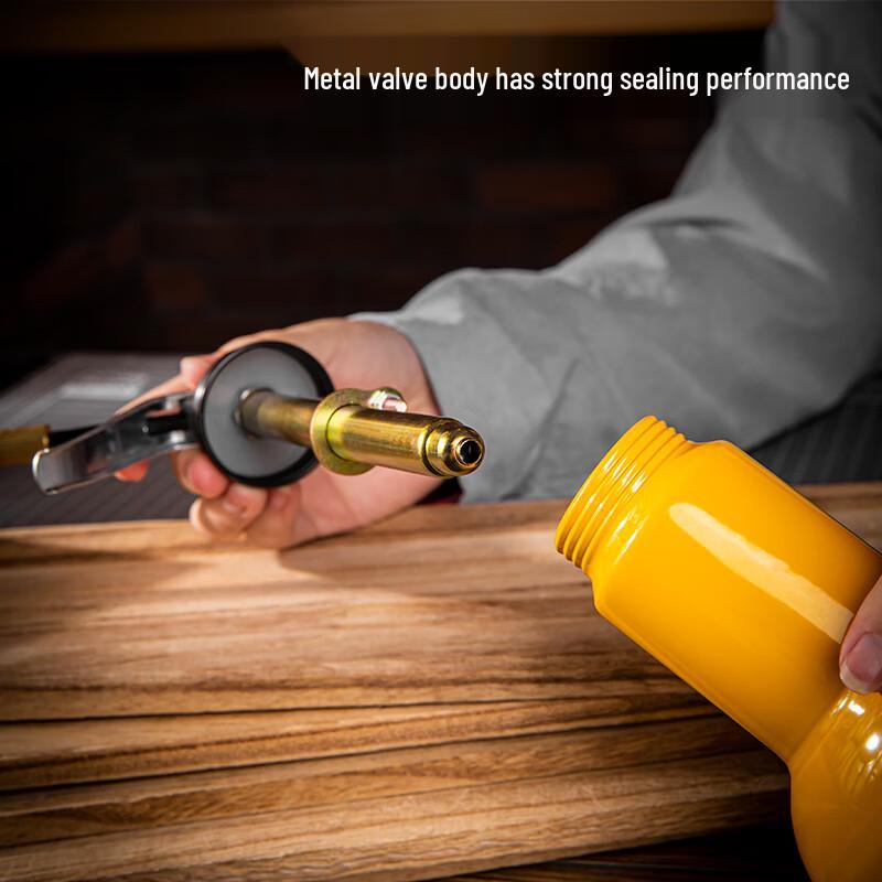 Deli 500ml High-Pressure Manual Oil Can