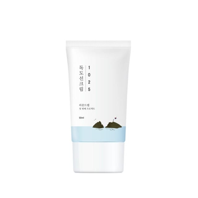 Round Lab 1025 Dokdo Sunscreen 50ml – SPF50+ PA++++ Hydrating & Soothing Sun Cream