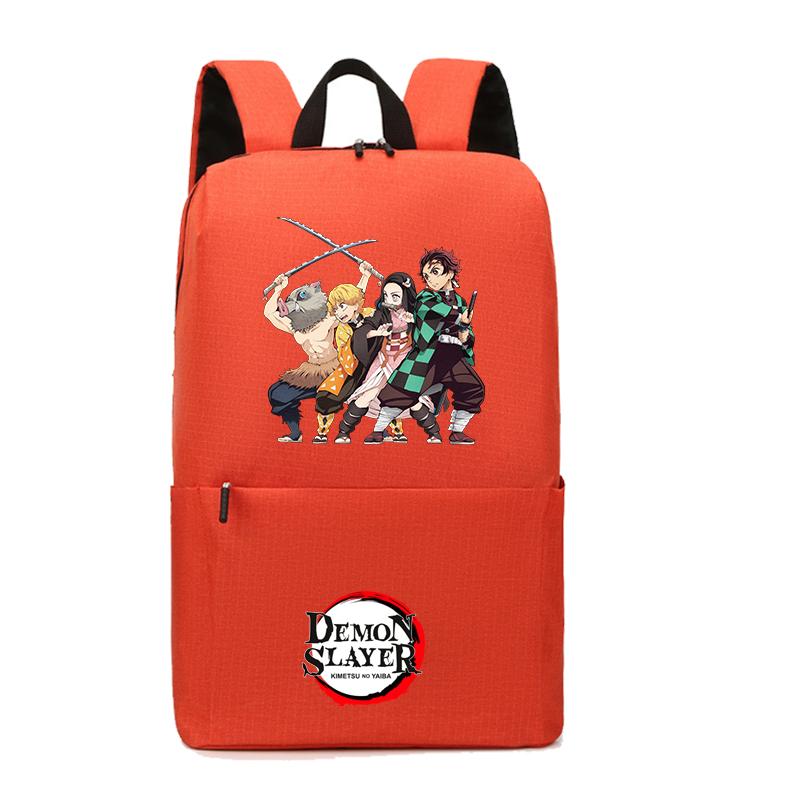Рюкзак в стиле аниме «Убийца демонов» Nezuko Kawaii, школьная сумка с героями мультфильмов, большая вместимость, манга для путешествий, повседневная сумка для книг для девочек для взрослых