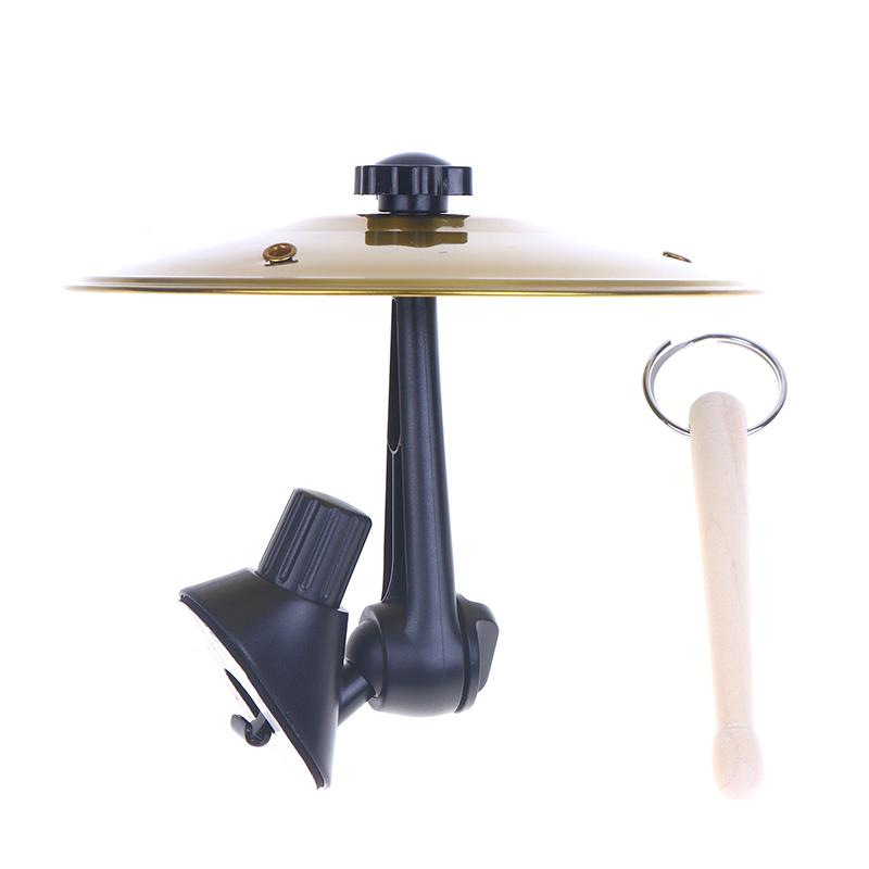 Музыкальная тарелка Крэш тарелка из сплава Крэш тарелка для барабанов Вентиляционное отверстие барабана Мини-барабан Легко установить Клипса Мини для вентиляционного отверстия