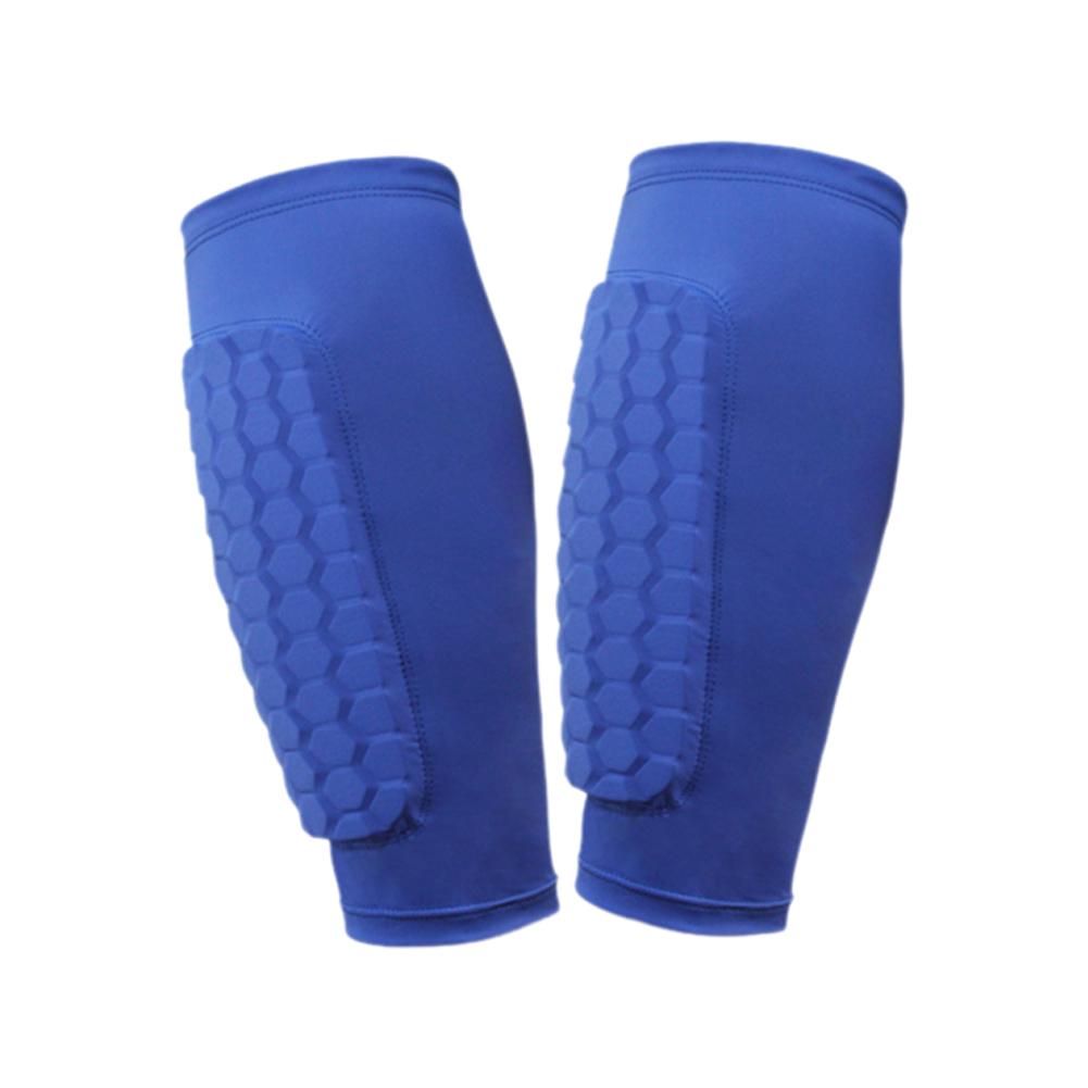 2 шт. футбольные щитки для голени, сотовые защитные накладки для бега, поддержка голени S B1M6