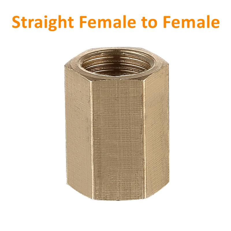 Пневматическая сантехника латунный фитинг для труб с наружной/внутренней резьбой 1/8" 1/4" 3/8" 1/2" 3/4" 1"BSP медные фитинги для воды, нефти, газа, адаптера