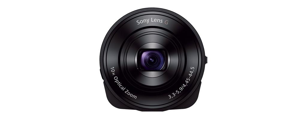 Sony Цифровая камера в стиле объектива QX10 черная Cyber-shot DSC-QX10/B