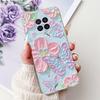 For Huawei Nova 8i Case Honor 50 Lite Back Cover flower Butterfly Painted Soft Silicone TPU  Shells For Honor50 Lite Nova8i Capa