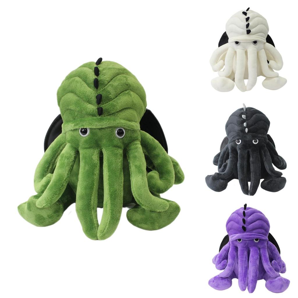 Plush Cthulhu Mythos Creature Series Soft Octopus Toy In Various Colors For Kids