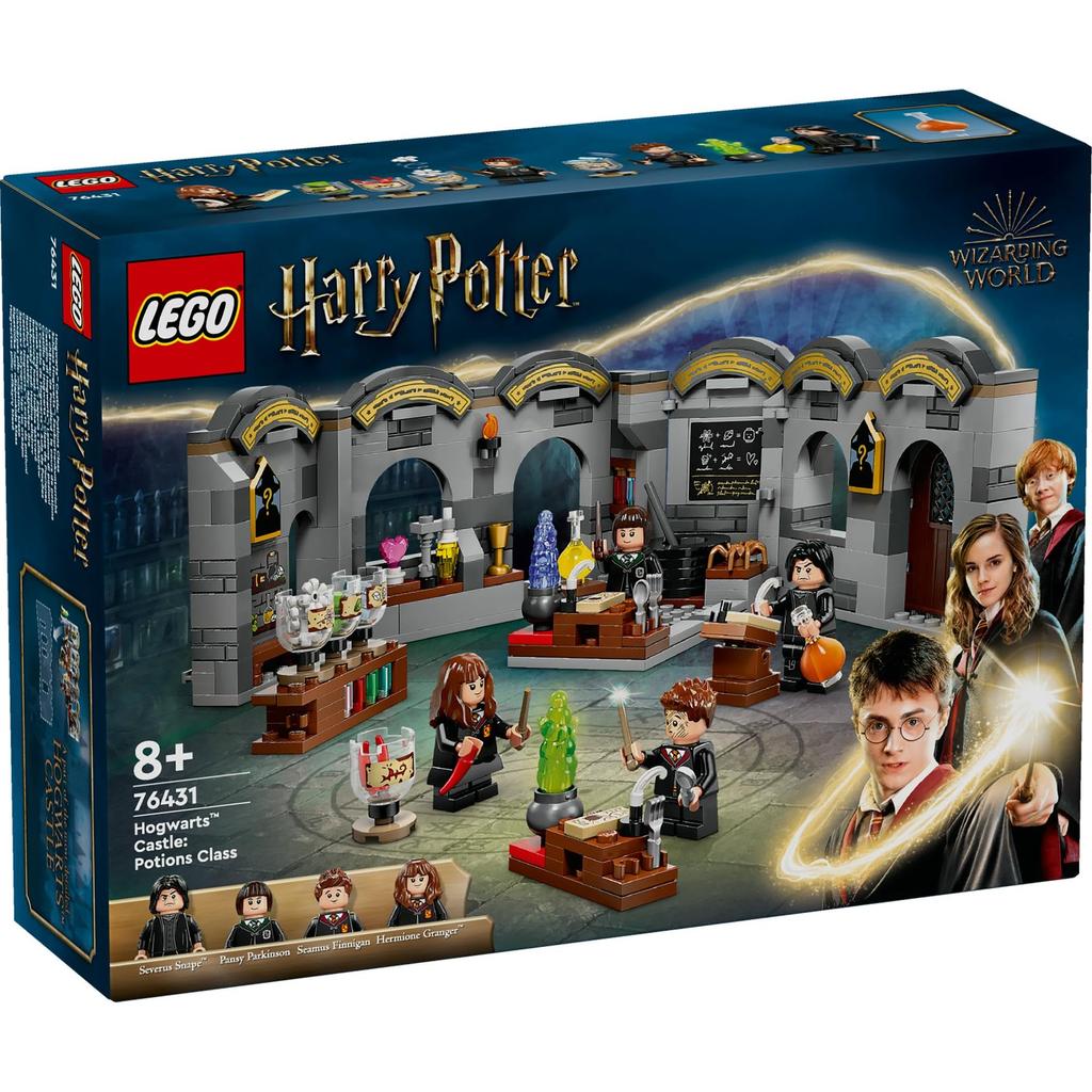LEGO Harry Potter Hogwarts Magic Potions Toy Present Birthday Block Christmas Boys Girls Children 8 Years Old 9 Years Old 10 Years Old Elementary