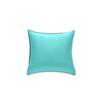 Pillowcase - TURQUOISE - 100% Cotton - 65x65 Cm - Washable - Plain