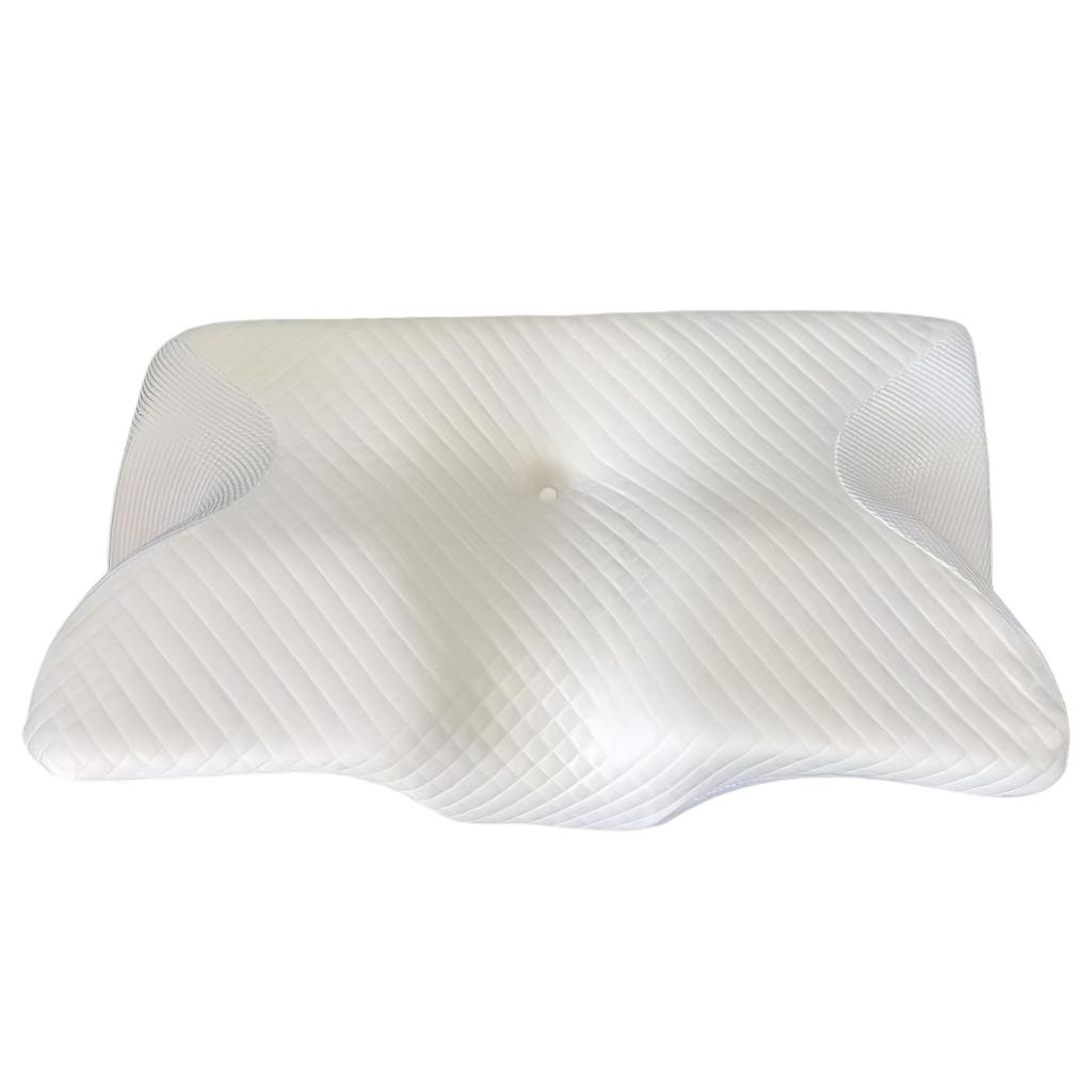 Защита шеи Медленно восстанавливающаяся подушка с эффектом памяти Высокая подушка Не сминается и не деформируется Подушка Core Защита шеи Подушка