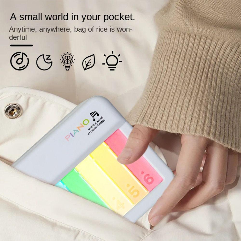 Обучение музыке Карманное пианино Игрушка-клавиатура Ранний образовательный инструмент Динозавр Игрушка