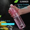 Spray Water Bottle Drinkware Spray Water Bottle Creative Drink Spray Cup  Outdoor Sports