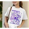 2025 Фильм KPop Охотники на демонов Футболка Летняя с коротким рукавом Футболка для детей Повседневная Свободная Девочка Мальчик Графический Принт Топы