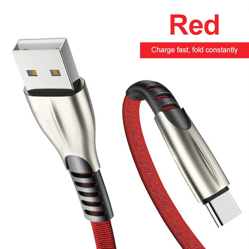 5A USB Type C Cable Fast Charging USB C Data Cord Phone Charger For Samsung S9 S8 Note 9 8 Huawei P20 Pocophone F1 Type-C Cable