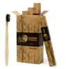 Bamboo Toothbrush, Charcoal Medium-Soft Bristles