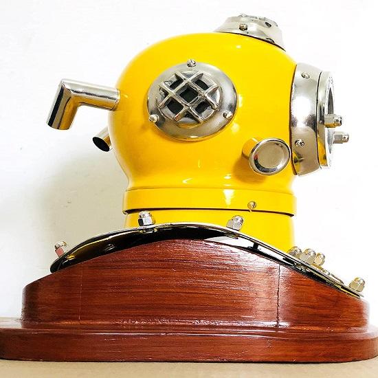 Шлем морской морской ВМС США 18" водолазный шлем Mark IV Deep Sea Mini