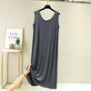 Women's Plus Size Modal Sleeveless Mid-Length Camisole Nightgown