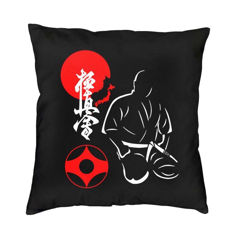 Vibrant Shotokan Karate Square Throw Pillow Case Home Decor 3D Two Side Print Cushion Cover for Living Room