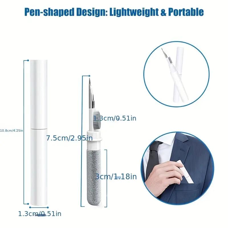 Wireless Headphone Cleaning Tool Durable Earbud Case Cleaning Kit Cleaning Brush Pen Computer Phone Digital Dust Cleaning Pen