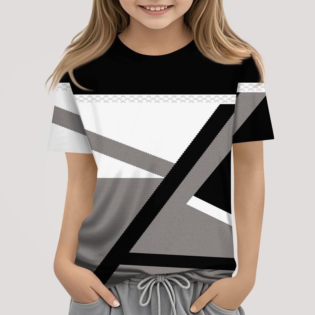 Футболки для малышей, девочек и мальчиков, детские футболки с короткими рукавами и принтом для мальчиков и девочек