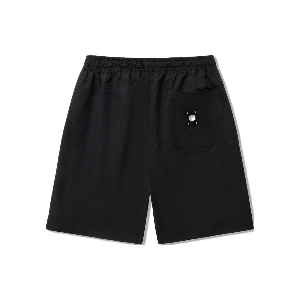 Li Ning x ICECREAM Повседневные шорты мужские Черные AKSU795-2
