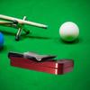 Pool Cue Chalk Holder with Metal Clip Heavy Duty Aluminum Portable Snooker Chalk Box Carrier Case Billiard Accessories Enthusiasts Gift
