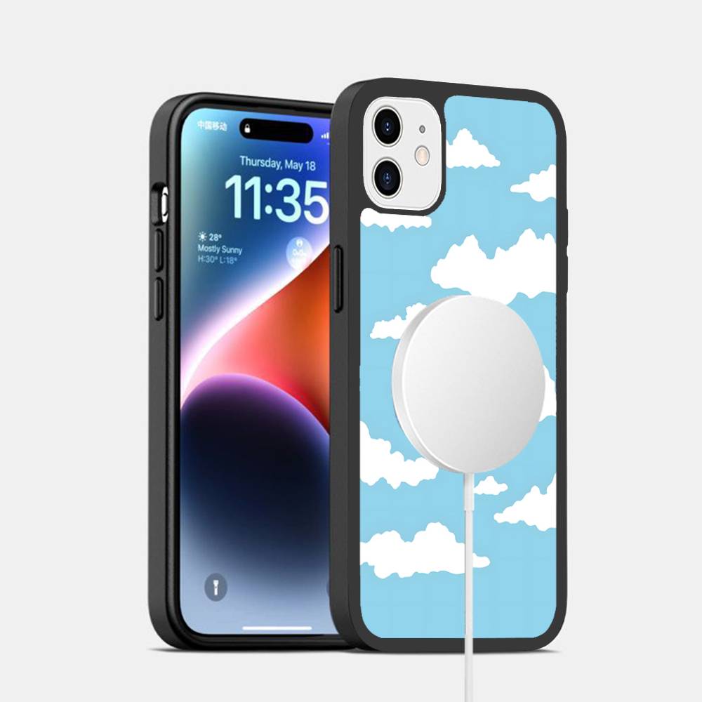 Милый Чехол для Телефона J-Jog-uman-s Динозавры Для iPhone 17 Air 16 15 14 13 12 11 Pro Max Plus Для Беспроводной Зарядки MagSafe Чехол