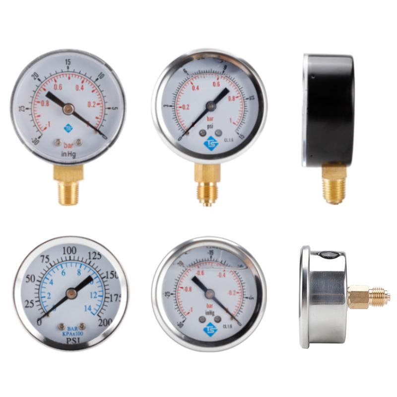 Pressure gauge Ts-50-4bar hydraulic pressure gauge high precision gas pressure gauge vacuum negative pressure gauge