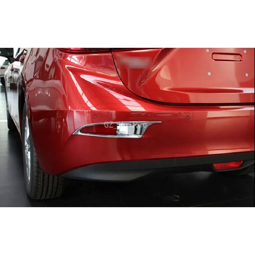Для Mazda 3 AXELA M3 2014 2015 задняя противотуманная фара крышка накладка хромированная задняя противотуманная фара крышка накладка