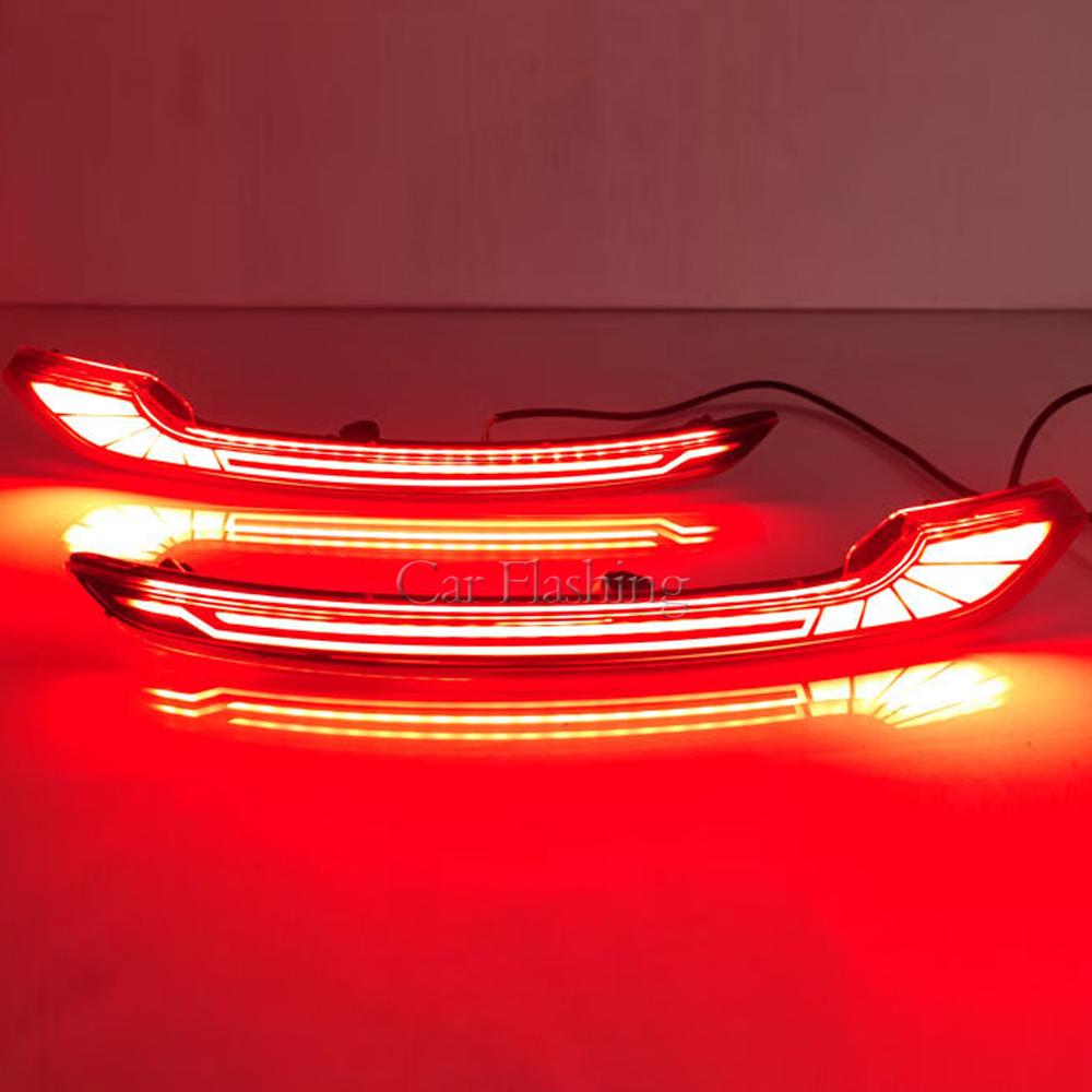 For BYD Song Plus Dmi EV Sealion 6 Dmi 2023 2024 2025 LED Reflector Light Rear Bumper Lamp Brake Stop Tail Turn Signal Light