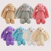 Plush Bunny Easter Stuffed Animal Toys Super Soft Rabbit Doll Plush Pillow with Long Ears Easter Children Gift