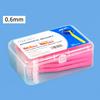 20pcs L Shaped Interdental Brush Cleaning Teeth Gap Soft Brush Portable Interdental Oral Hygiene Cleaning Toothpick Tools