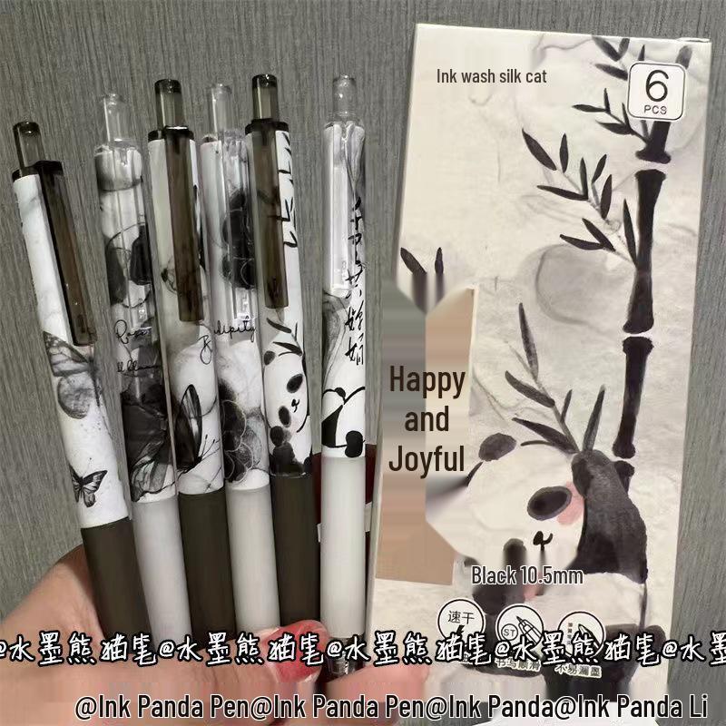 ST Фиолетовая Роза Гелевая ручка-роллер - Плавное письмо, Высококачественная ручка для экзаменов для студентов