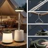 LED Outdoor Rechargeable Tent Light USB-C Charging Portable Night Hanging Lamp 2000mAh for Outdoor Hiking Camp Traveling