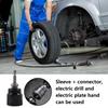 Jack Socket for Drill Electric Drill Adapter Jack Socket Heavy Duty Labour Saving Tool Quick Connect Gear for Commuting