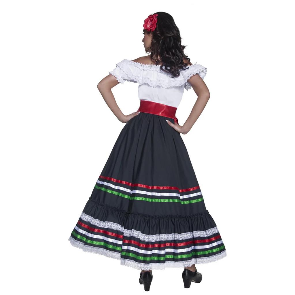 Smiffys Womens/Ladies Senorita Western Costume