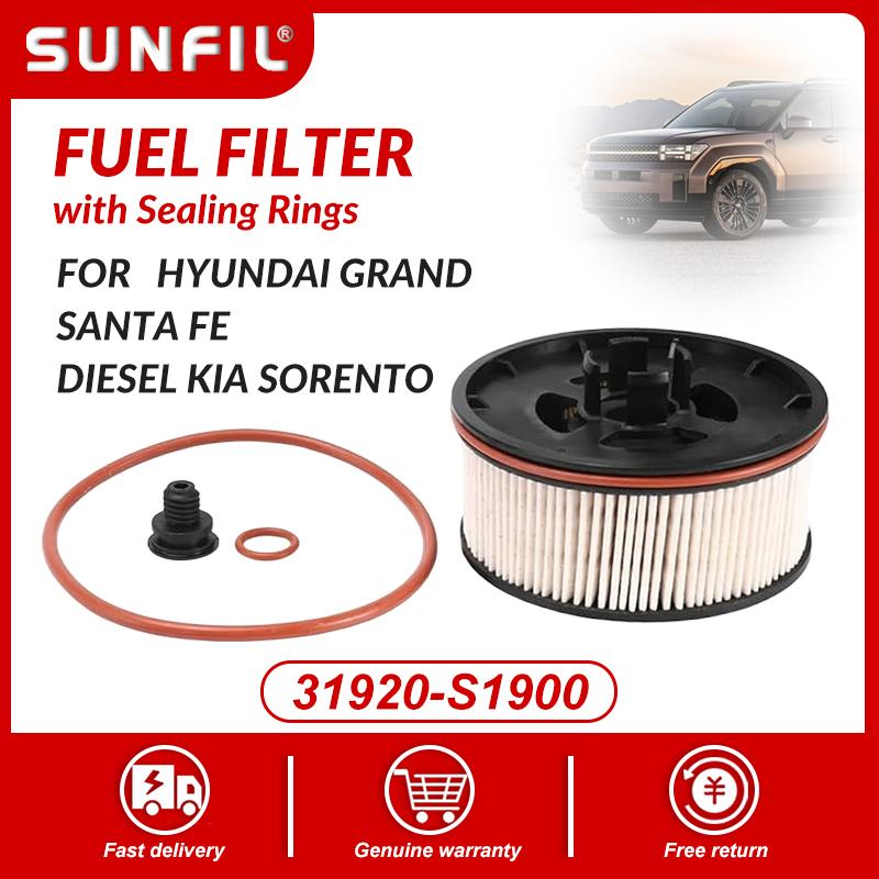 31920-S1900 with Sealing Rings FUEL FILTER  for HYUNDAI GRAND SANTA FE 3/4 2.0/2.2 Diesel KIA SORENTO 2.0 2.2