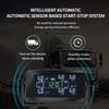 Система контроля давления в шинах с 6 датчиками, USB/Солнечная, TPMS, Монитор температуры шин для автодома, прицепа, грузовика