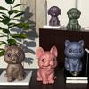 3D Силиконовая форма для свечей в виде собаки Сделай сам Мыло Смола Гипсовая форма Животное Щенок Форма для льда Шоколад Изготовление Настольное украшение Домашний декор