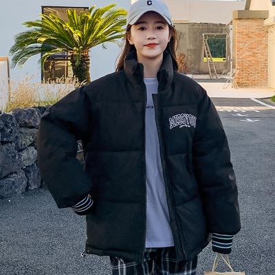 Хлопковая одежда Женская 2025 Новая Зима Корейская версия Студенческая Свободная Приталенная Теплая Куртка-пуховик Утепленная Хлопковая куртка