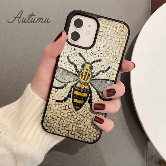 Чехол для телефона Manchester Work Bees Bumble для iPhone 11 12 13 14 Pro Max mini XR XS SE 2020 7 8 Plus Samsung S21 S22